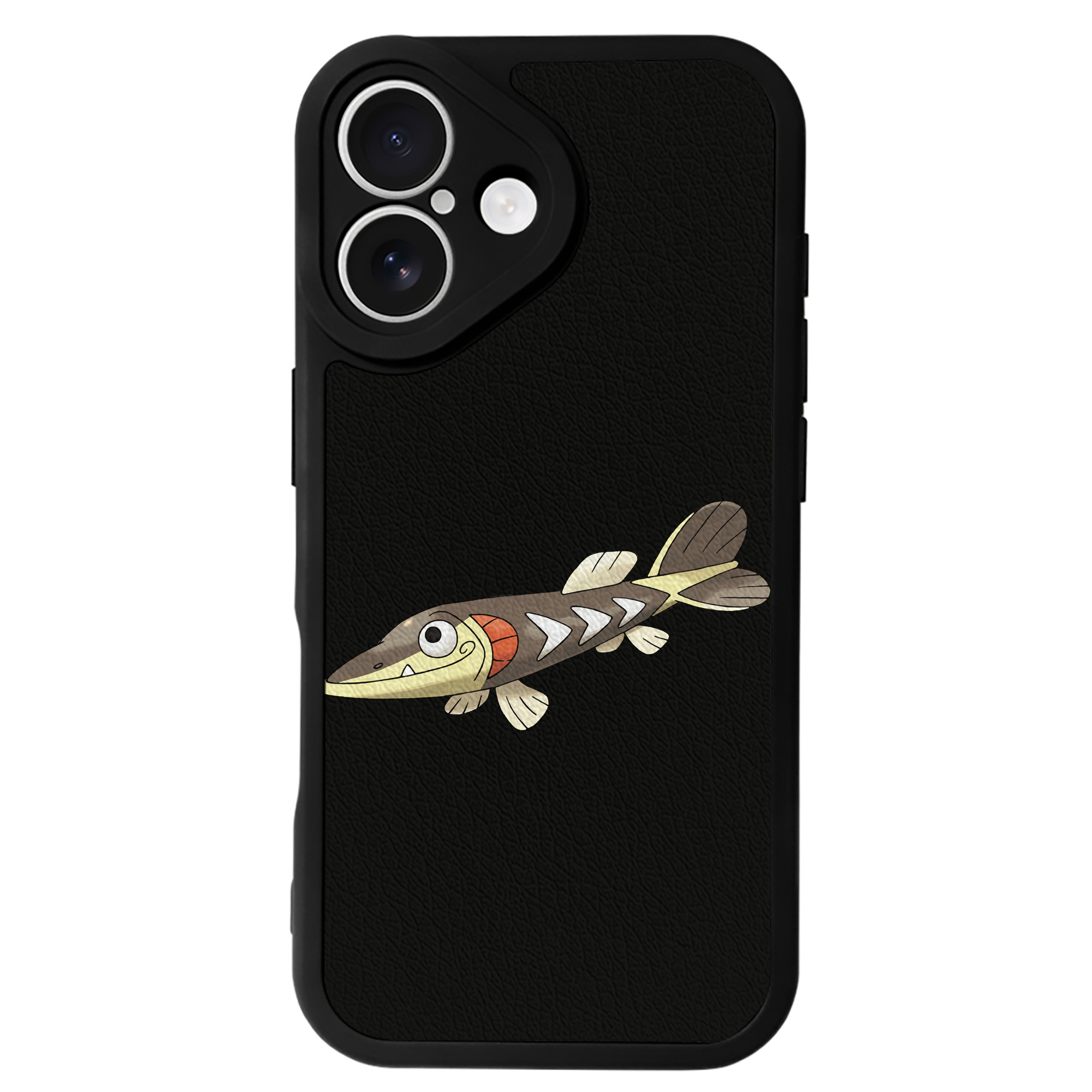 （画像用） ポケットモンスター Pokémon 【iPhone 16シリーズ対応】シリコンスマホケース（レザー調） 材質：シリコン